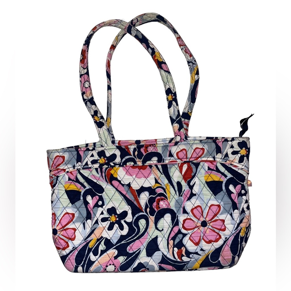 Vera Bradley Zip Top Floral Inside Pockets